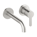 Silhouet servantkran for innbygging m/rosett 180mm