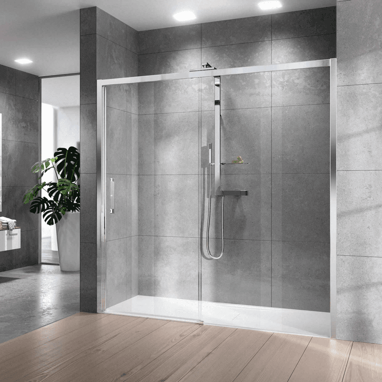 Rose Skyvedør 161-167 høyre, Krom