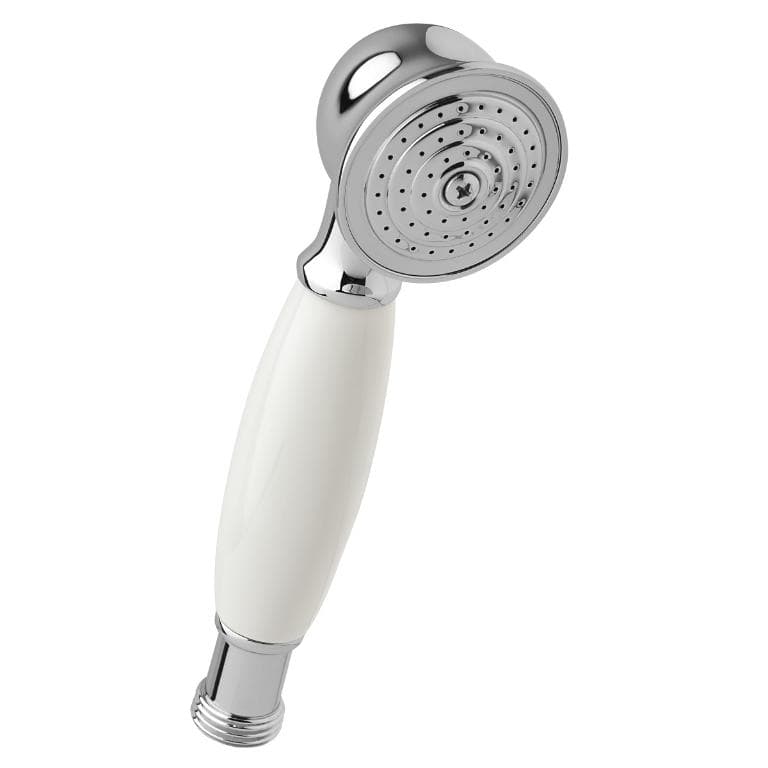 Tradition hånddusj, krom/hvit