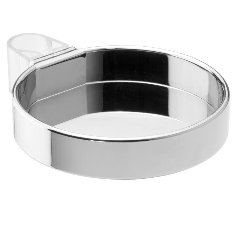 Såpeskål kompatibel med alle dusjsett, krom