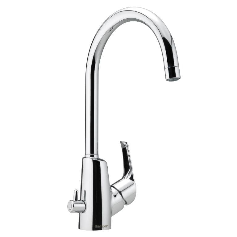 Rowan kjøkkenkran høy m/avstengning, krom