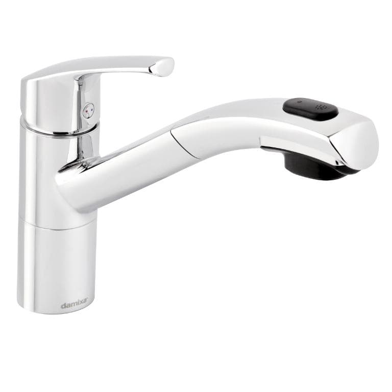 Rowan kjøkkenkran uttrekkbar tut, krom