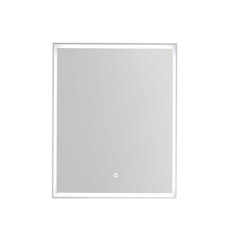 Lotus 60 rammespeil med omsluttende LED-lys, bilde 1 av 3