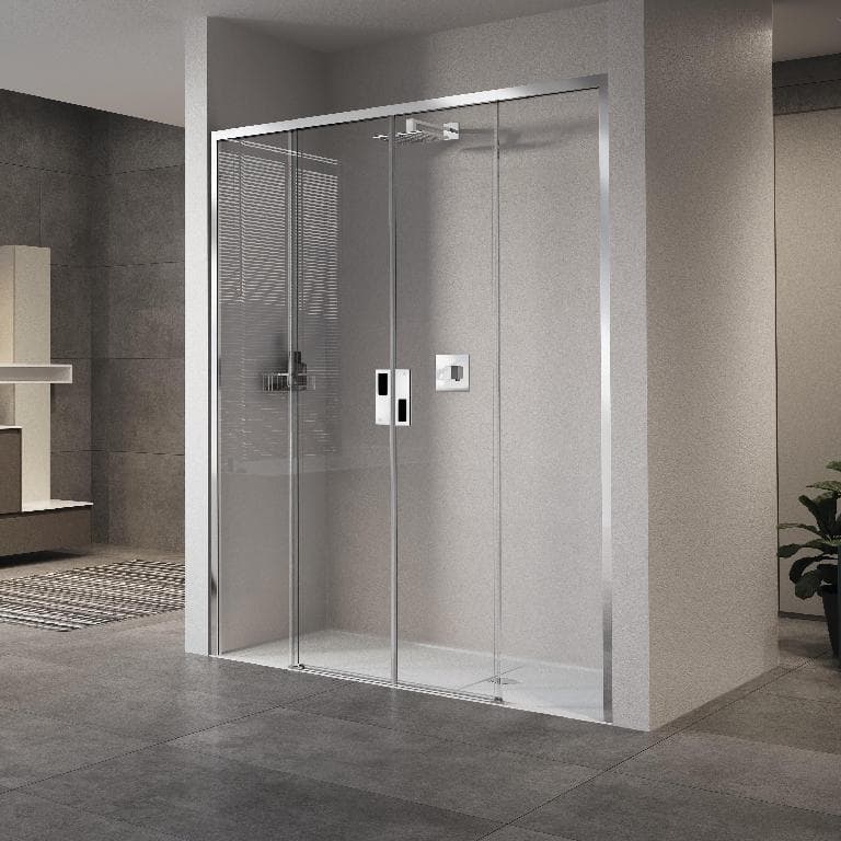 Opera 2A skyvedører med fastfelt